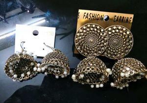 Fashionable Jhumka Earrings