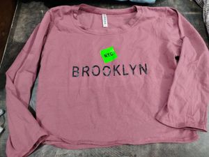 Brooklyn NYC Graphic Long Sleeve Top