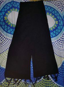 Black Warm Scarf