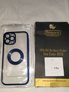 New With Tag Iphn 12 Pro 💙🖤 Cover
