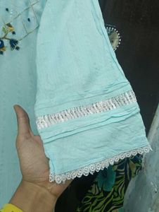 Beautiful Light Blue Kurta
