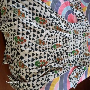 Price Drop !Gerua Kurta (Khadi Cotton)