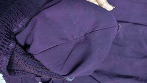 Elegant Plum Maxi Dress