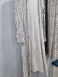 Striped white Cardigan