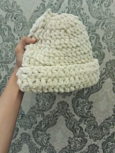 Knitted Velvet Cap