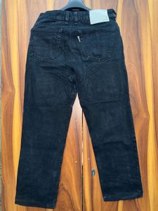 Classic Black Heavy Denim Jeans