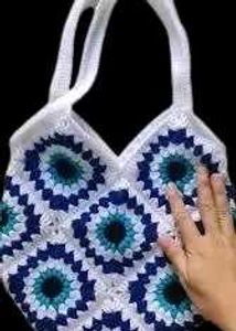 crochet handbag
