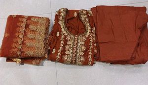Embroidered Kurta Set with Dupatta