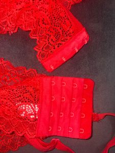 Red Lace Bralette