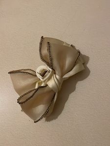 Sparkly Bow Headband &amp; Hair Clip Set