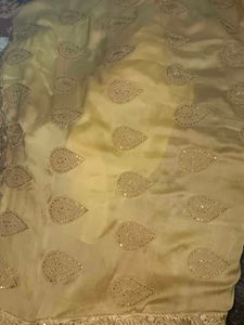 Elegant Yellow Saree + blouse
