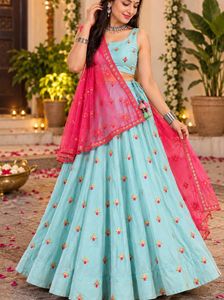 Stunning Blue Lehenga Choli