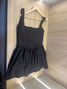 NEW. ZARA Chic Black Mini Dress