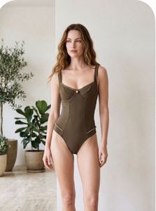 Chic Brown Bodysuit