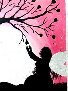 Fairy Silhouette Art