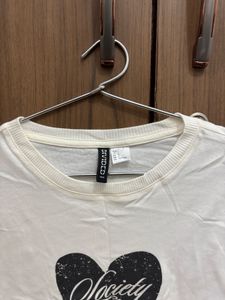 Society Club Heart Graphic T-Shirt