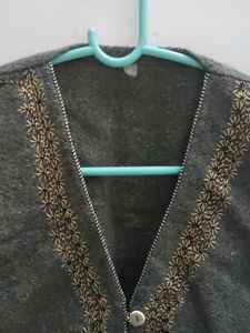 Embroidered Ethnic Vest kashmiri jacket