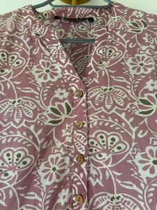 Beautiful Floral Print Kurta