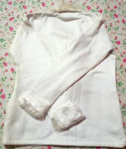 White Fur Collar Jacket for kids &amp; girls