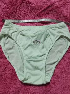Light Green Cotton Briefs