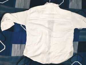 Classic White Button-Down Shirt
