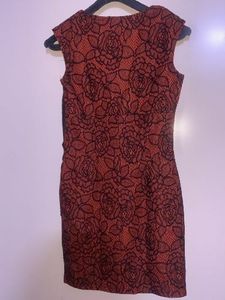 Elegant Lace Rose Dress