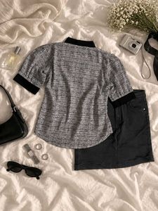 Korean Top Puff Sleeve