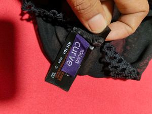 Black Lace Brief Panty