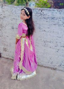 Elegant Lavender Lehenga Choli Set 22 kali poshak