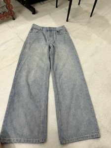 Light Wash Wide Leg Jeans