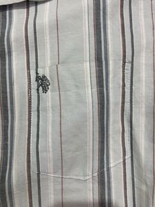 US polo shirt stripped