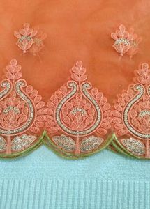 pure organza dupatta