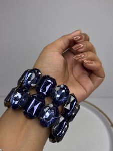 Statement Crystal Cuff Bracelet