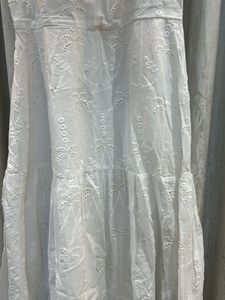 White Embroidered Sundress