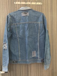 Ripped Denim Jacket