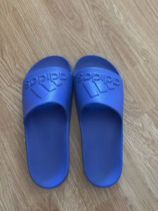 Adidas Unisex AQUO Blue Slides