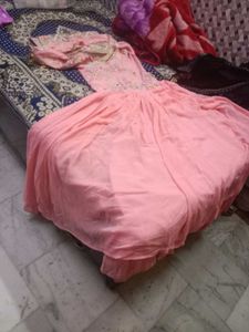 Elegant Pink Embroidered Kurta