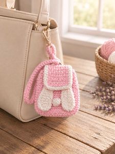 🎀 Mini Bunny Crochet Bag 🐰💗