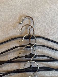 Set of 10 Black Slim Hangers