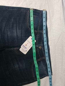 Stylish Dark Blue Denim Jeans