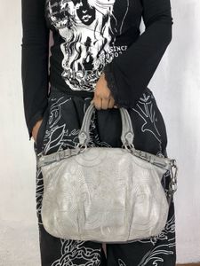 Authentic Coach Madison Metallic Ocelot / Stitched