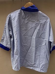 Blue Striped Kurta