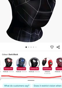 Spiderman Mask