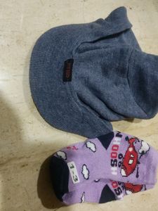 Baby Cap With Socks