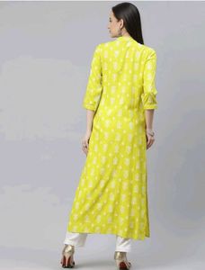 Vibrant Yellow Kurta Set
