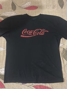 H&M Coca-Cola Black T-Shirt