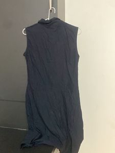Elegant Sleeveless Black Gown