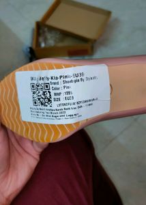 Shoetopia Women Pink Solid Pump (EURO 39)