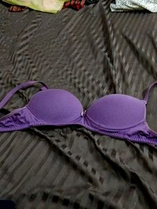 Purple Padded tweens Bra