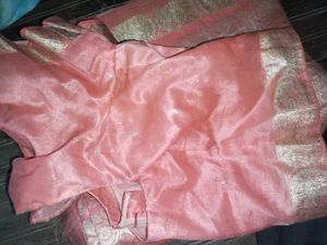 Sale 💰 🎉🎉🎉🥳🥳Peach Saree with Gold Detailing